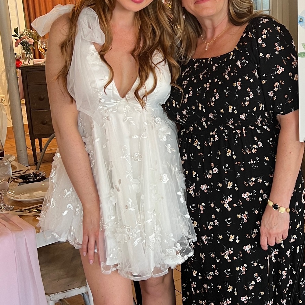 Bridal shower dress from Hello Molly